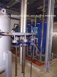 Mild Steel, Stainless Steel & Plastic Pipework
